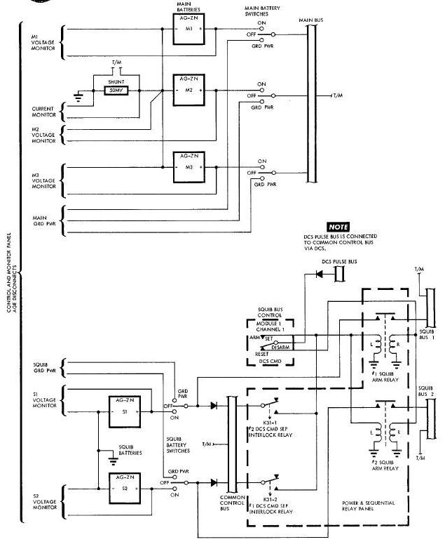 Electrical Power System Schematic Diagram