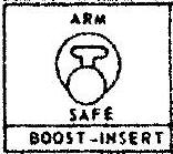 Boost Insert Squib Bus Arm-Safe Switch